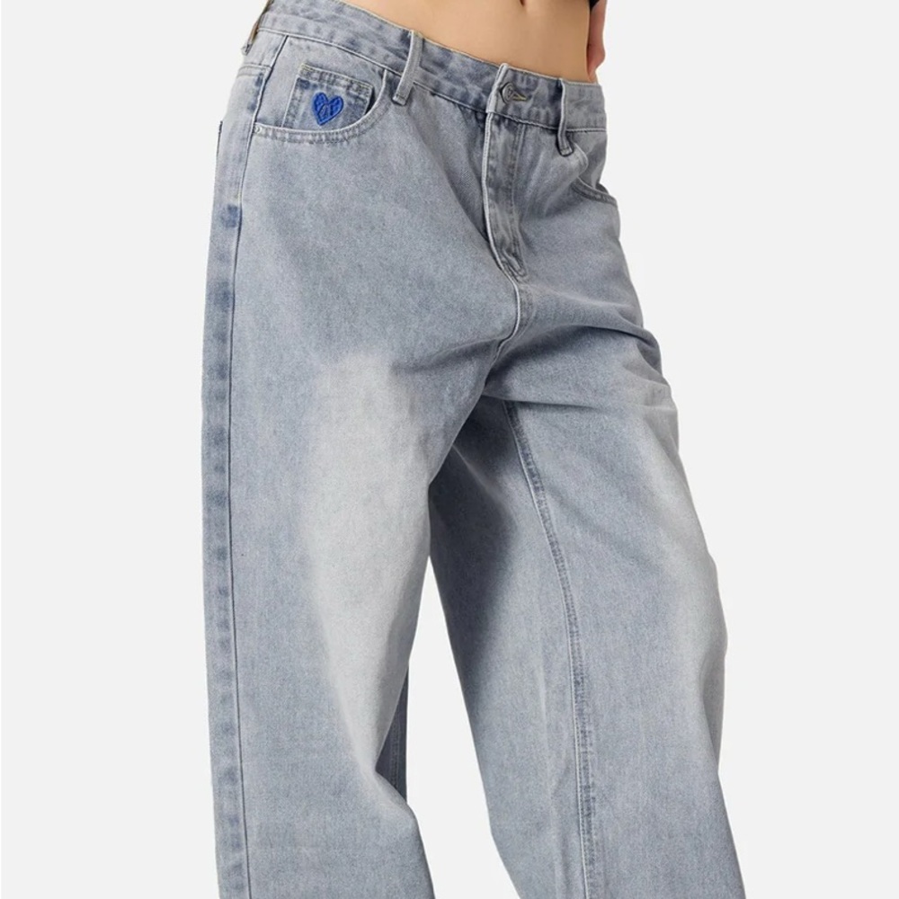 Aelfric Eden Light Gray Flare Jeans - Picture 7 of 7